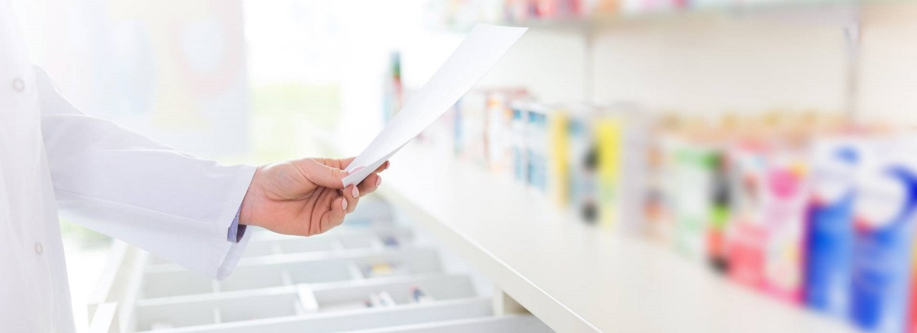 Pharmacy shelf